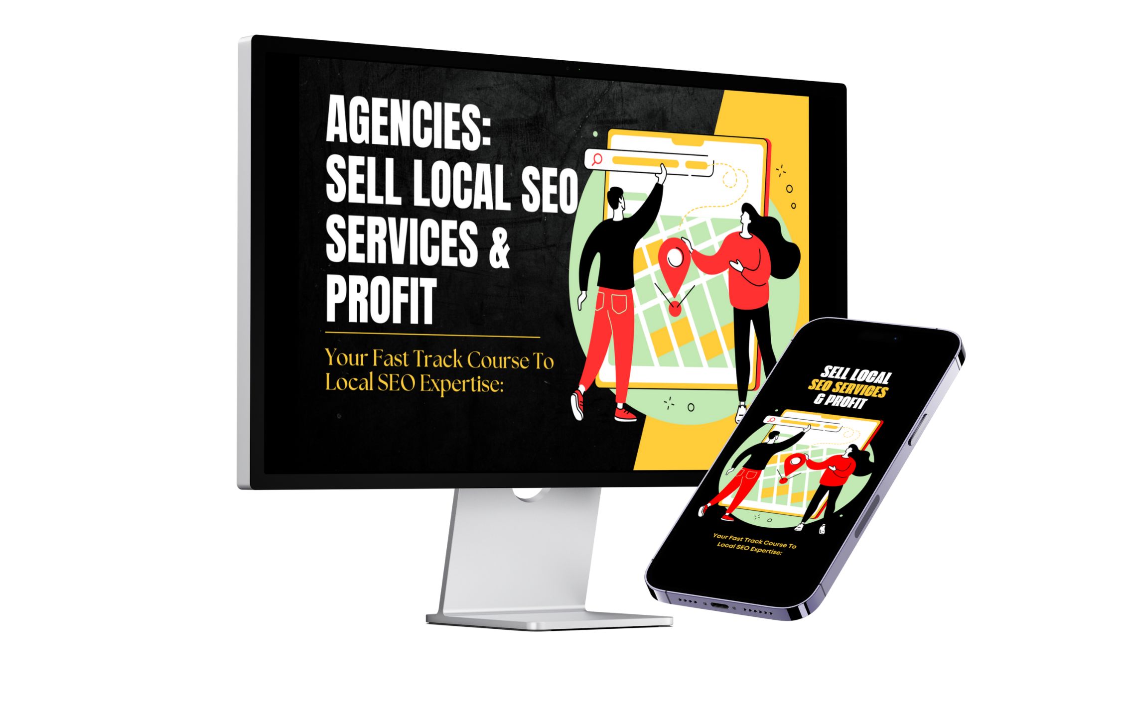 Course cover for local SEO for agencies