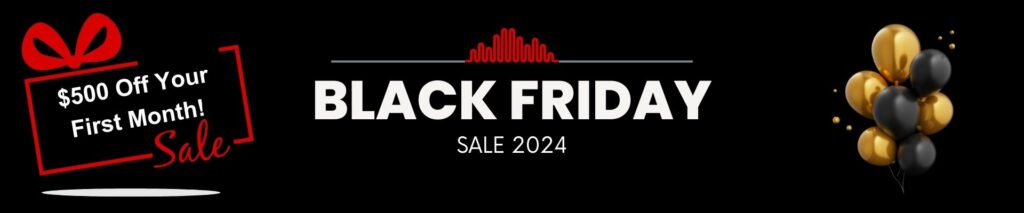 Black Friday deal of $500 off 1st month of local SEO services